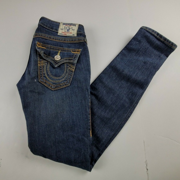 True Religion Denim - True Religion Ultra Low Rise Skinny Jeans